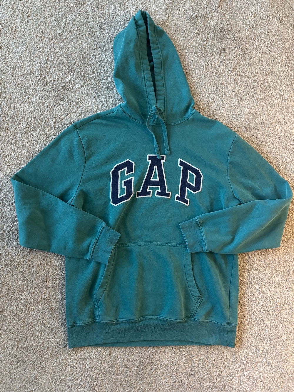 Medium Green Hoodie with pockets| The Gap